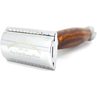 Sandalwood Safety Razor - BedfordshireBeardCo