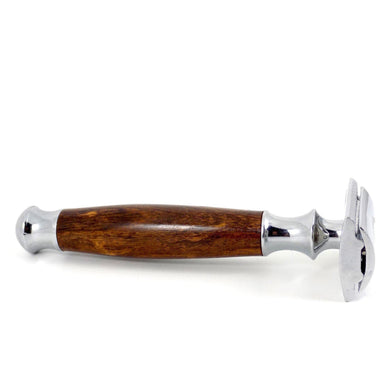 Sandalwood Safety Razor - BedfordshireBeardCo