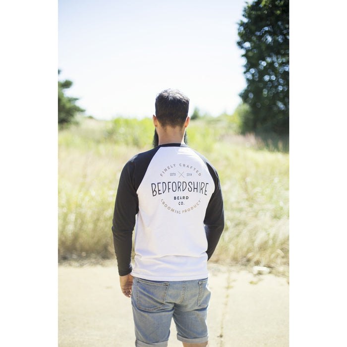 Bedfordshire Beard Co Raglan T-shirt - BedfordshireBeardCo