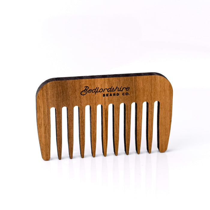 Walnut Beard Comb - BedfordshireBeardCo