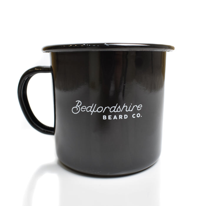 Bedfordshire Beard Co Enamel Mug/Shave Mug - BedfordshireBeardCo