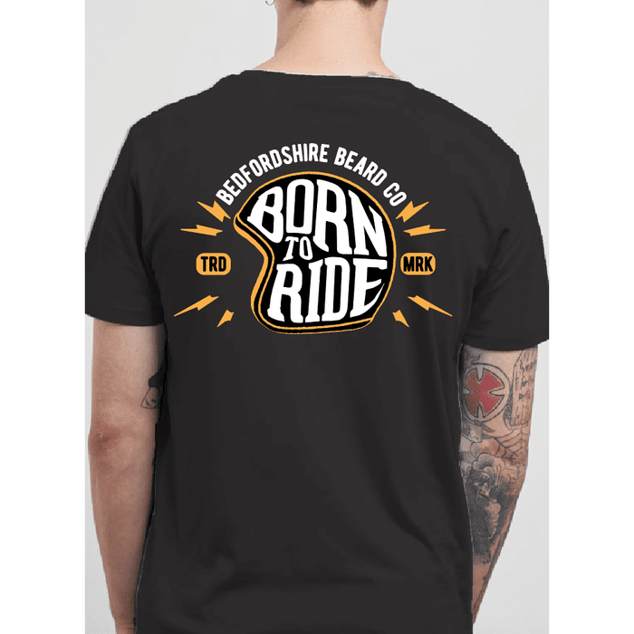 Born To Ride T-shirt - BedfordshireBeardCo