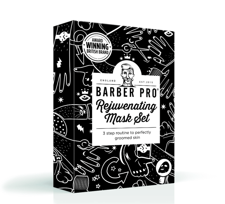 BARBER PRO Rejuvenating Mask Set - BedfordshireBeardCo